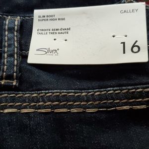 Silver Jeans CALLEY HIGH RISE SLIM BOOTCUT JEANS